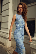 Load image into Gallery viewer, Lavinia Dress Ocean Spray
