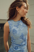 Load image into Gallery viewer, Lavinia Dress Ocean Spray
