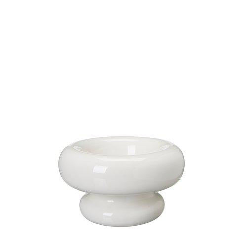 SBE Chunky skål på fot Vit