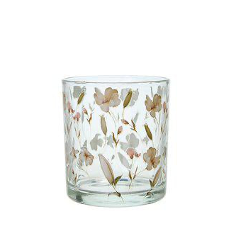 SBE Ljuslykta/dricksglas Magnolia