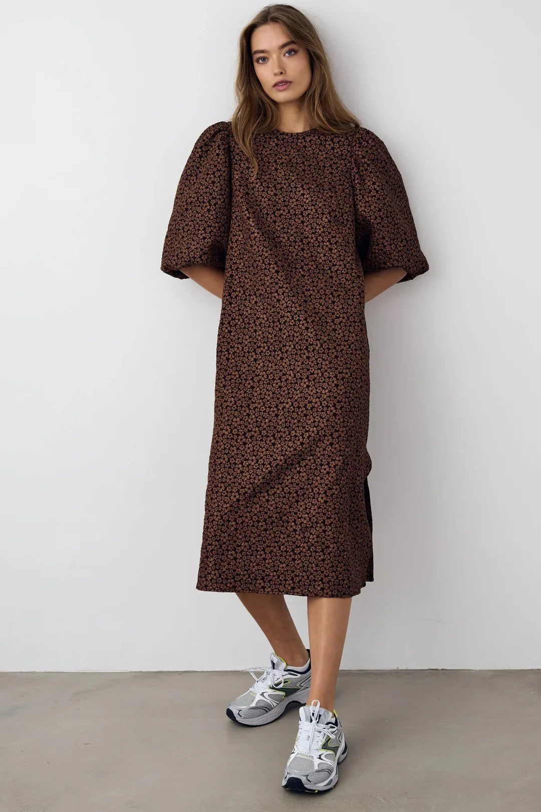 Reno pastis dress Chokolate