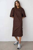Load image into Gallery viewer, Reno pastis dress Chokolate
