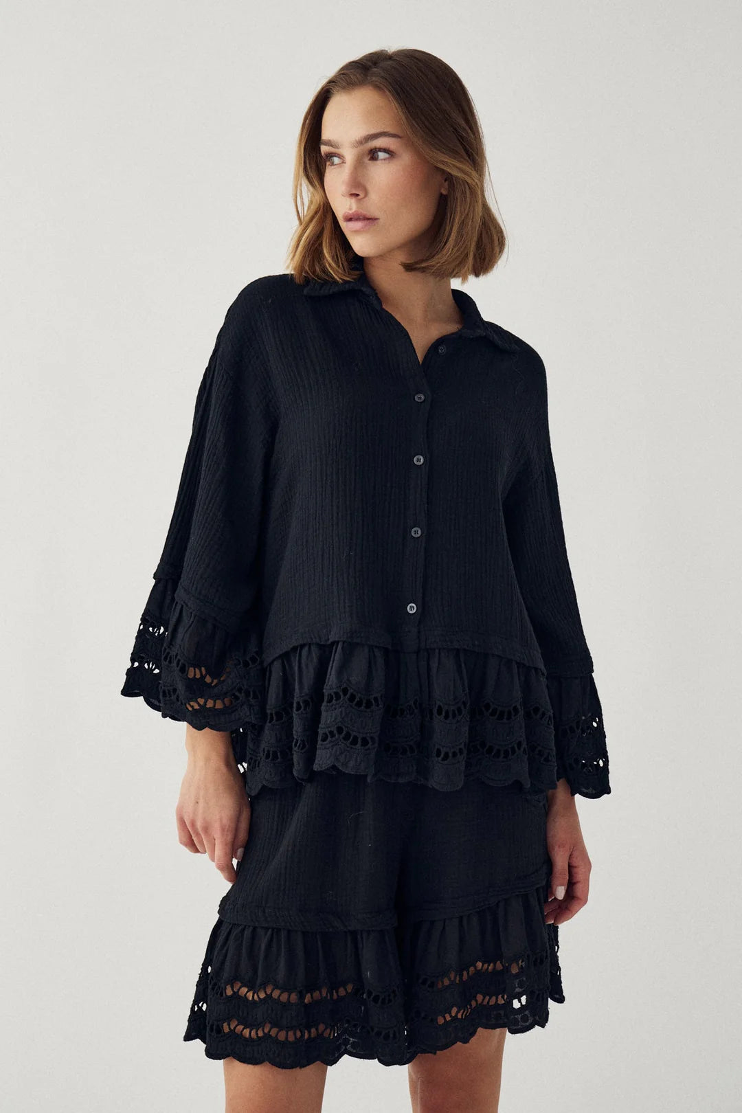 NOELLA N-MIAH TOP BLACK
