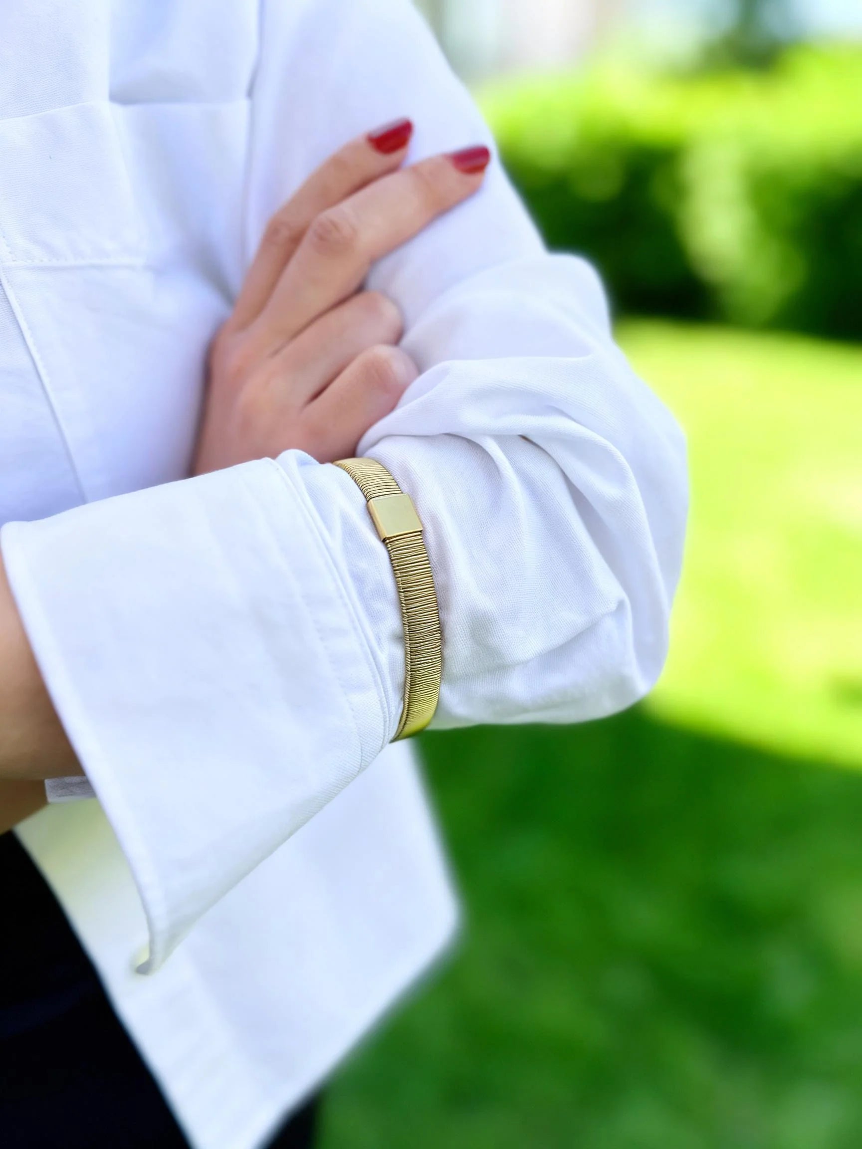 Shirt Sleeve Holder Gold 2-pack