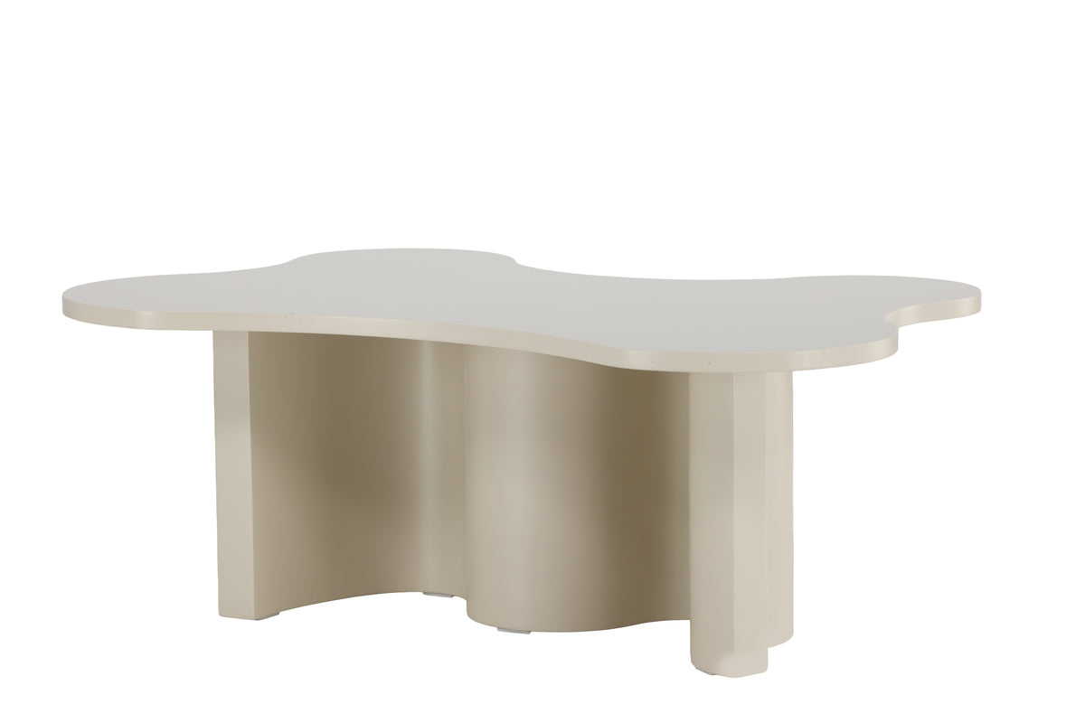 FLOW Soffbord 120 X 80 Beige Beställningsvara i lager Okt