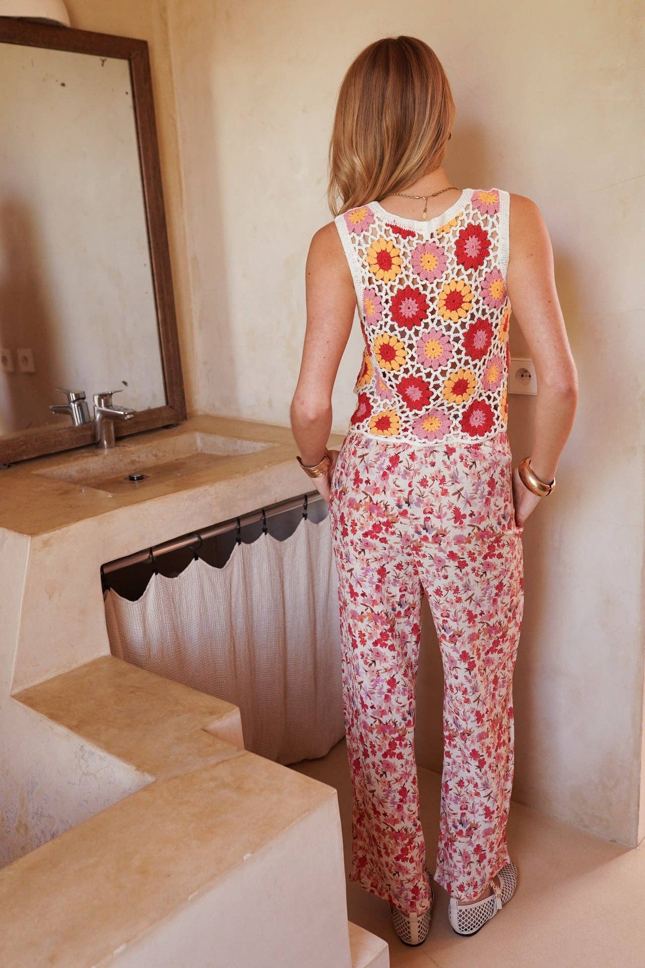 Topp Dunéa: Creme Onesize