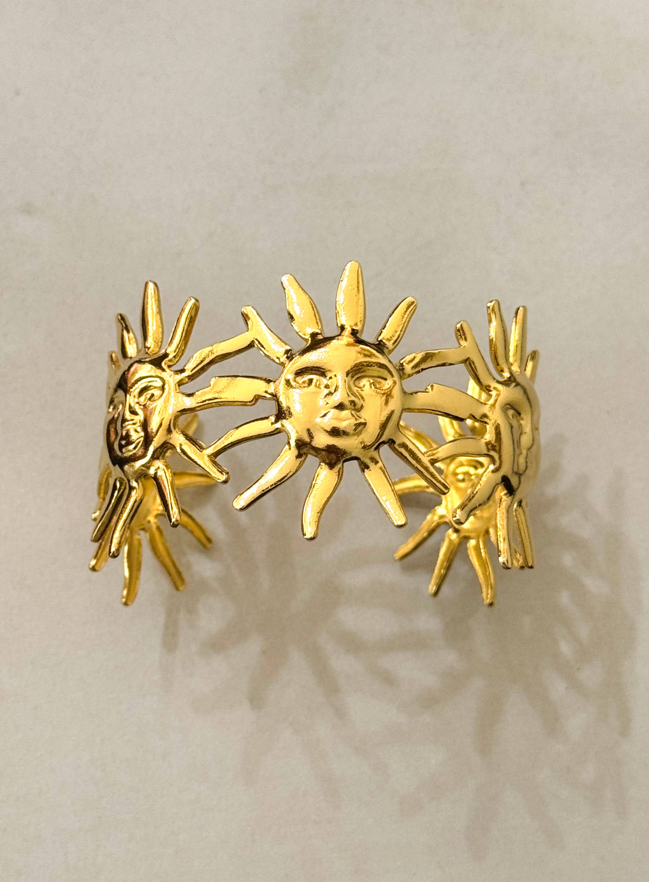 Solens armband i rostfritt stål