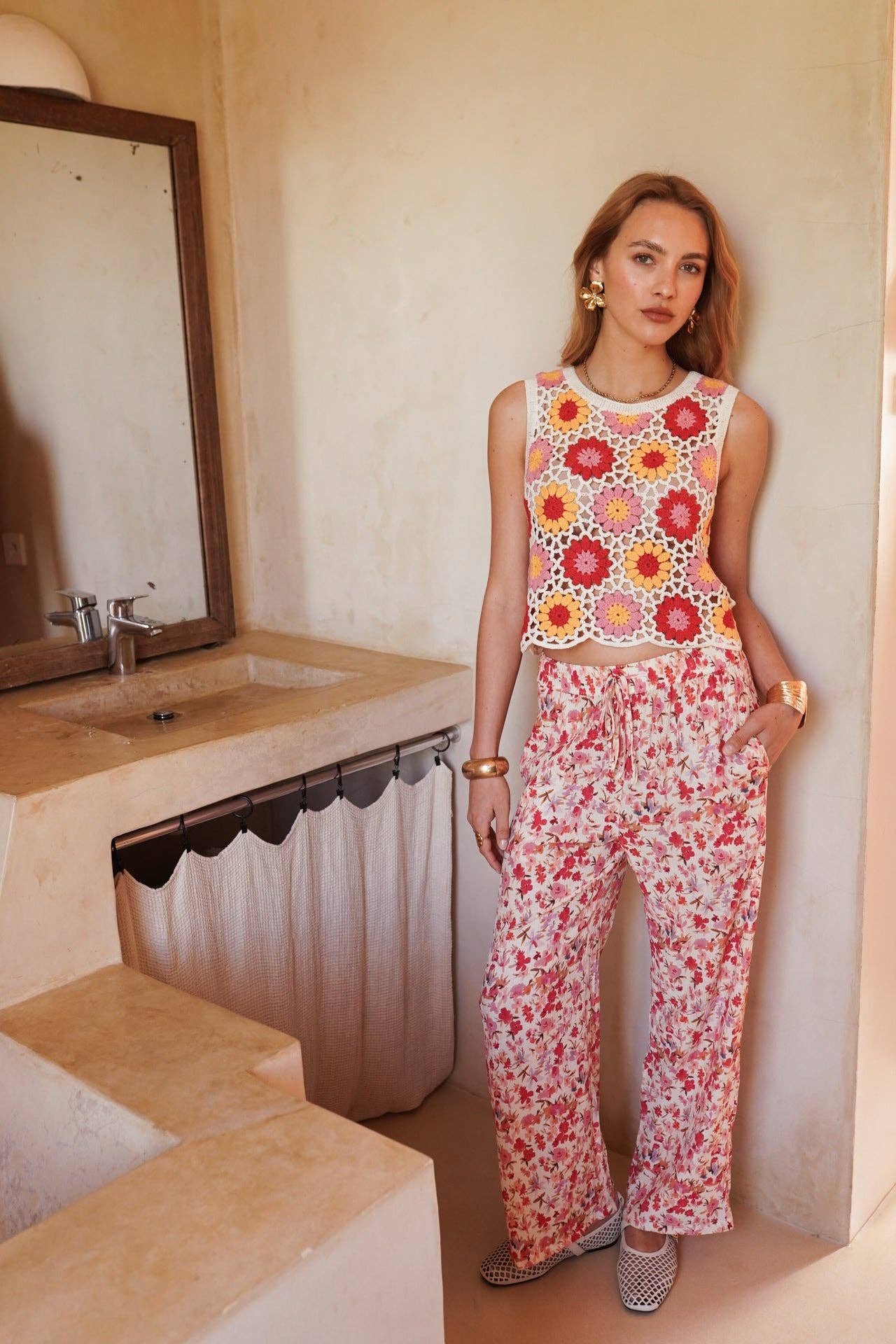 Topp Dunéa: Creme Onesize