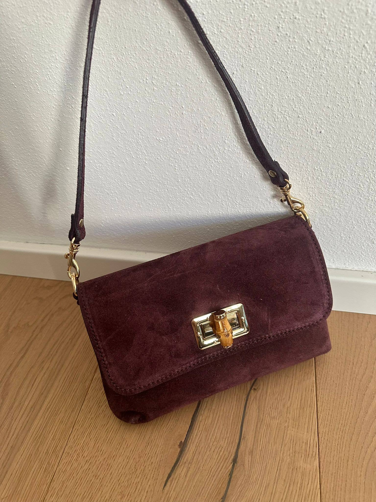 VICKY - mocka: Burgundy