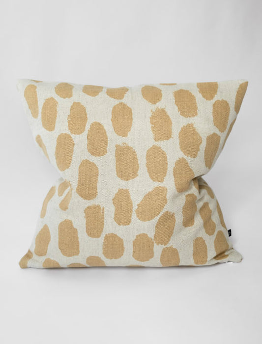 Dots kuddfodral Sand