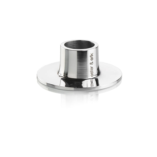 ESTER & ERIK LJUSSTAKE MEDIUM SILVER SHINY 2 p