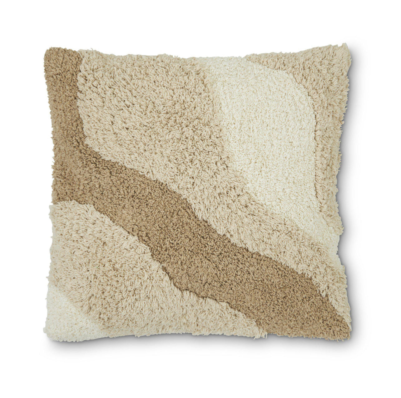 Idun Kuddfodral 45x45 cm Beige/brun