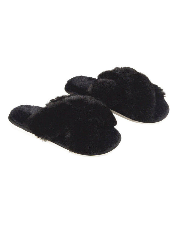 Cozy tofflor svart