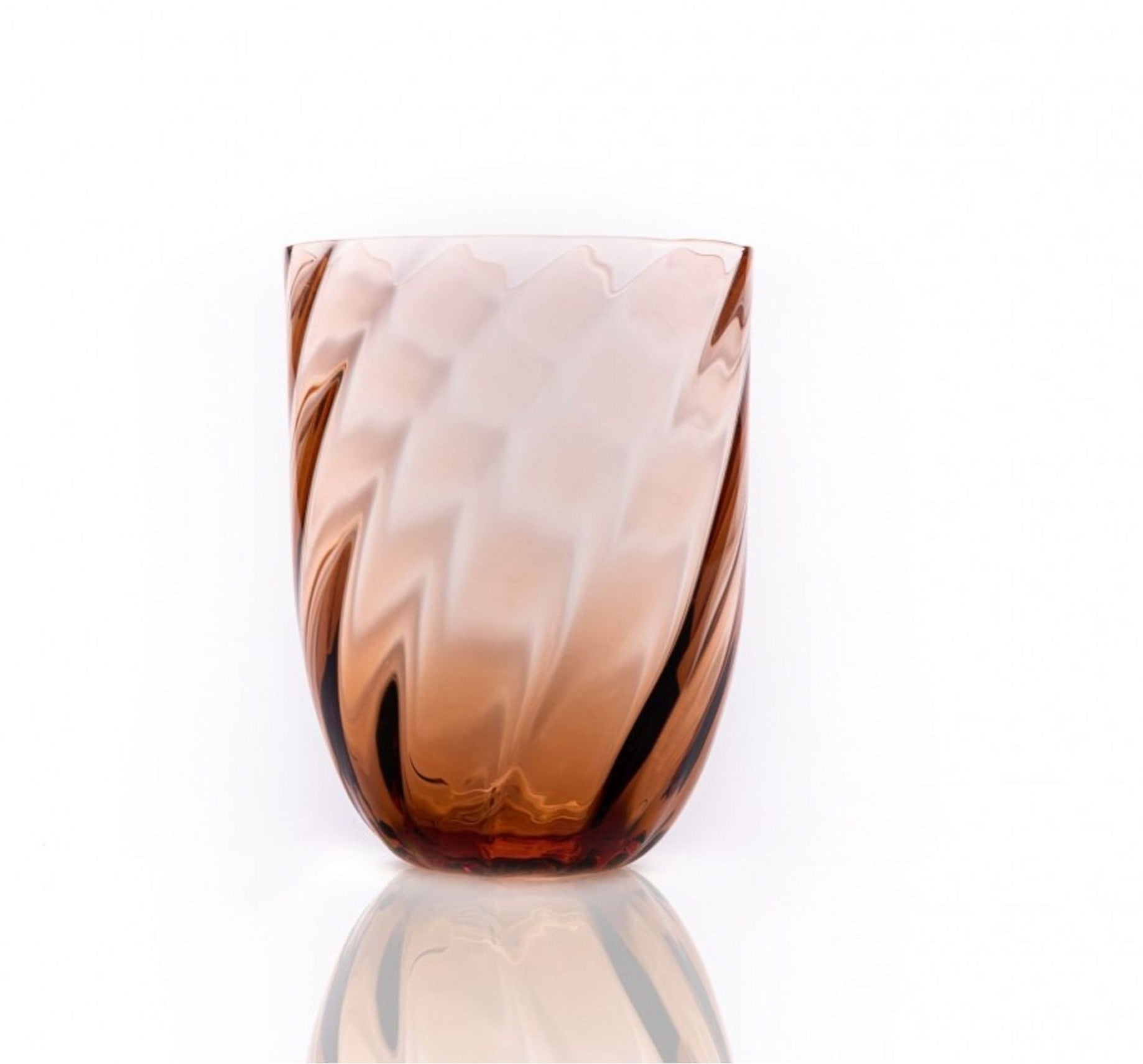 Swirl glas - New Brown