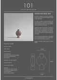 Load image into Gallery viewer, Sphere Vase Bubl, Mini - Taupe
