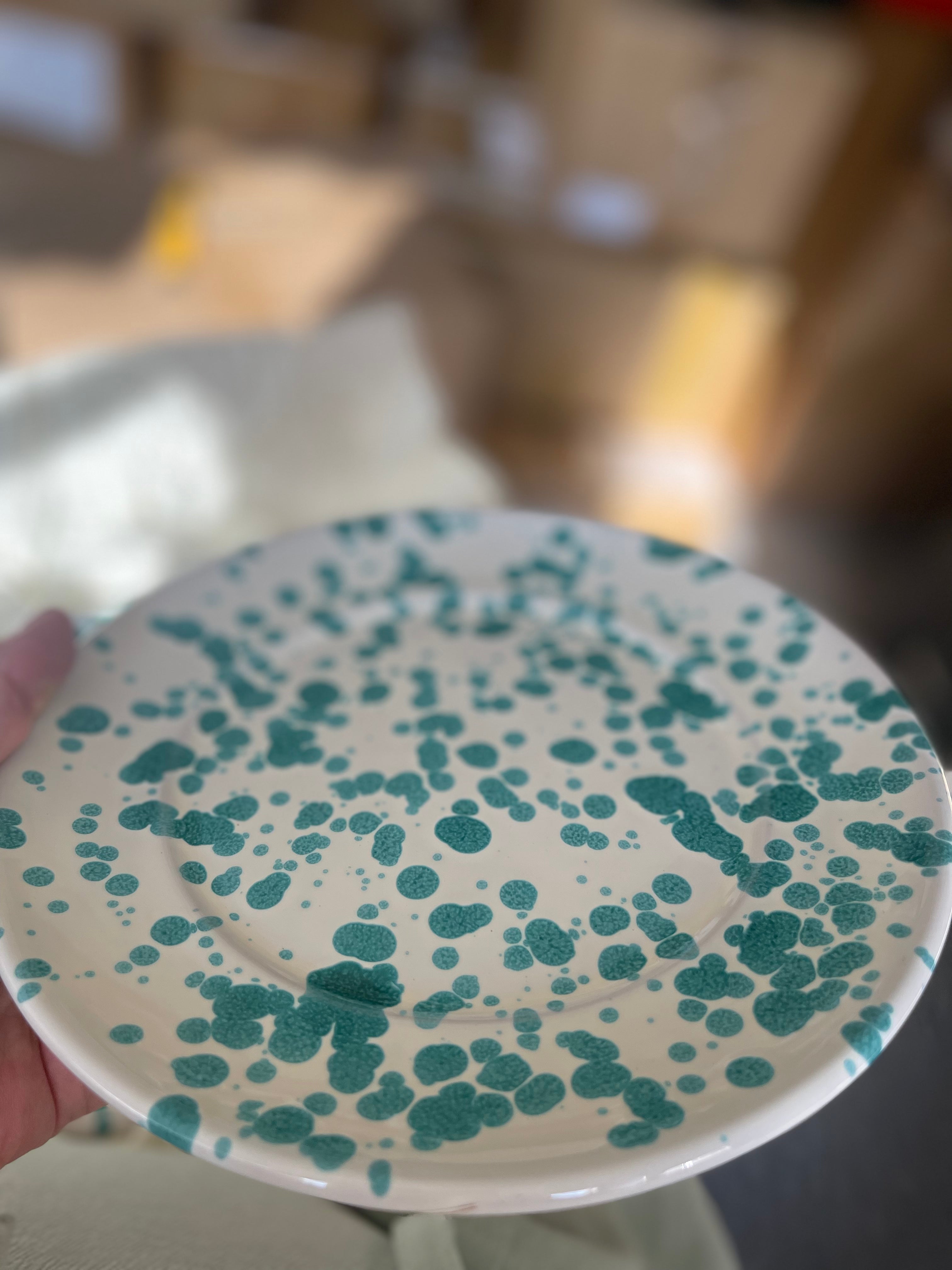 Spruzzi assiett Grön