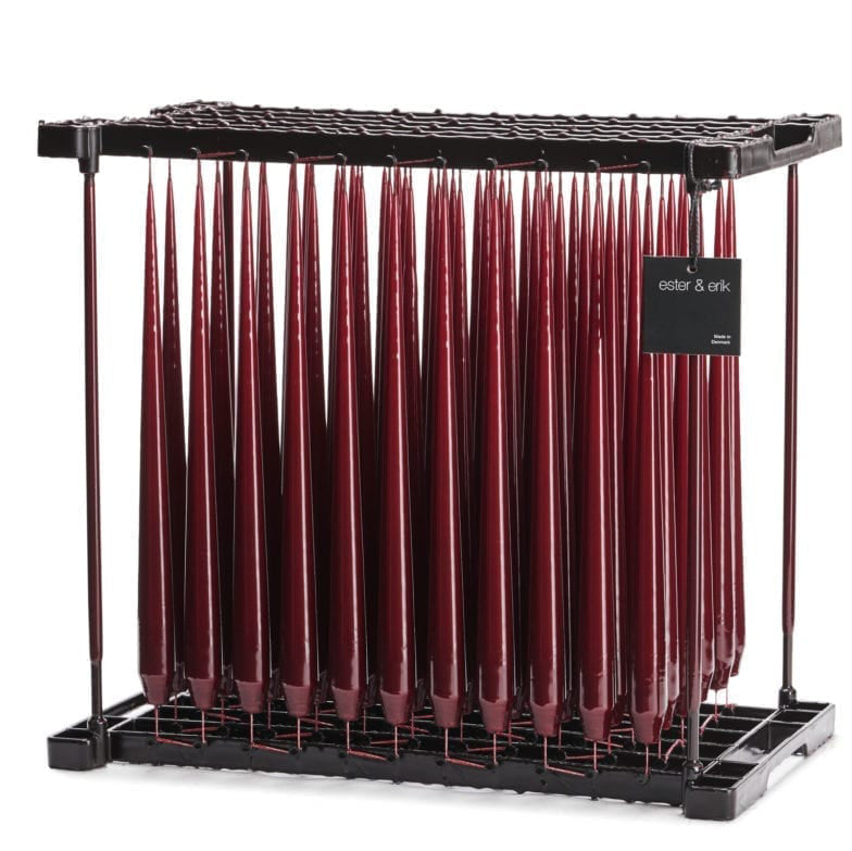 ESTER & ERIK 44/2 LJUS DEEP WINE Lackad 32 CM