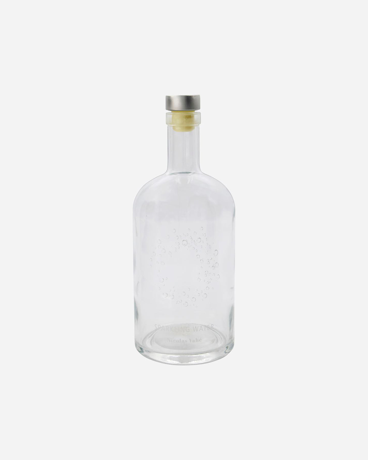 Bottle w. lid, Sparkling, Clear