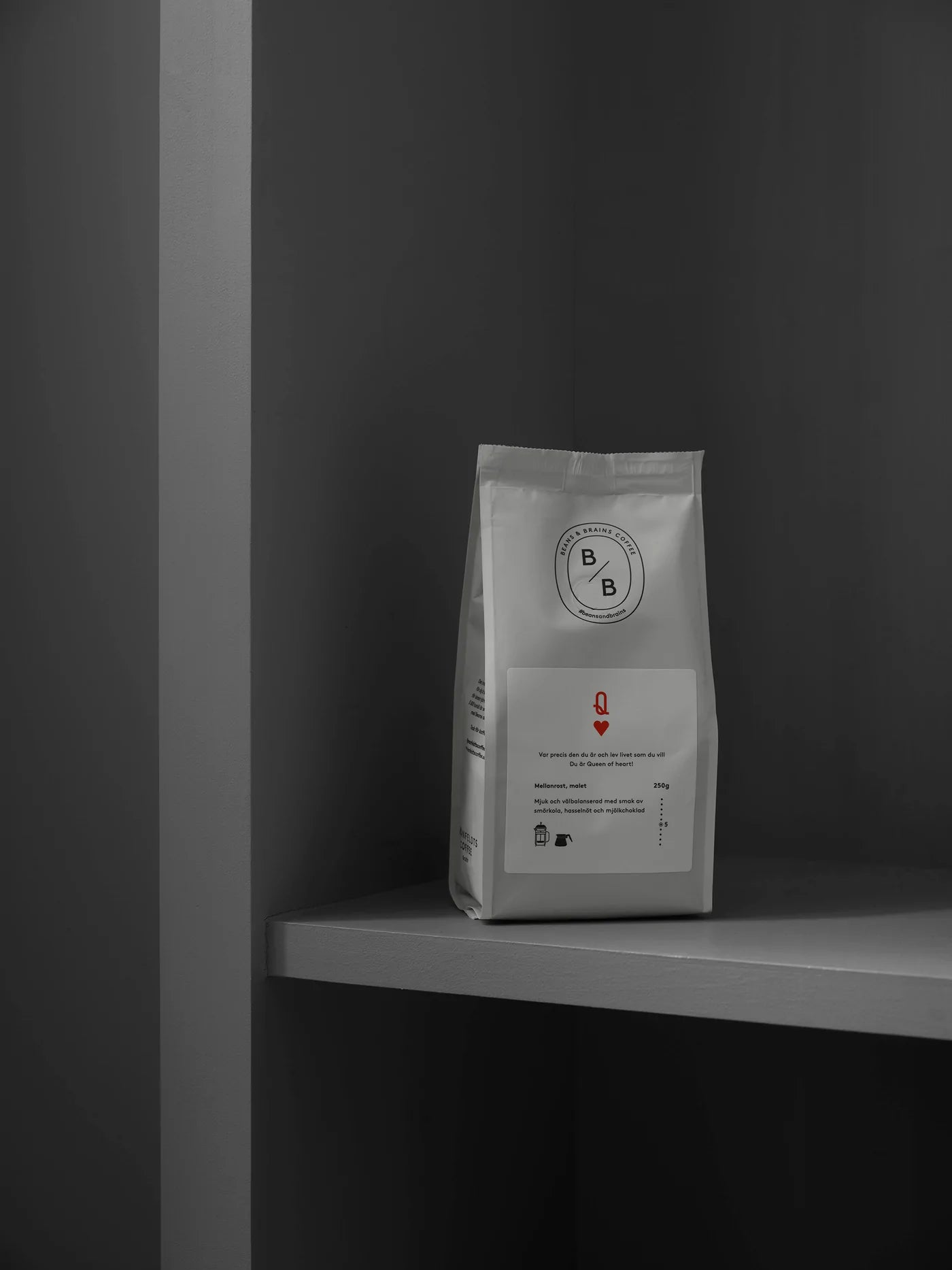 Queen of Hearts Kaffe