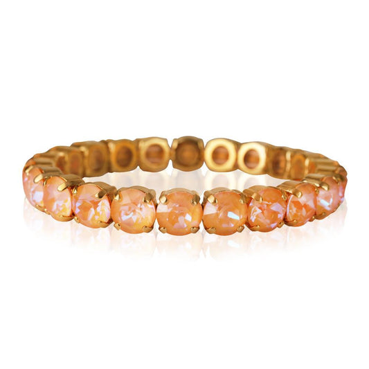 GIA STUD BRACELET GOLD PEACH DELITE