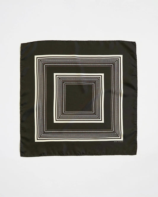 Awena scarf no : 01 - brown/creme
