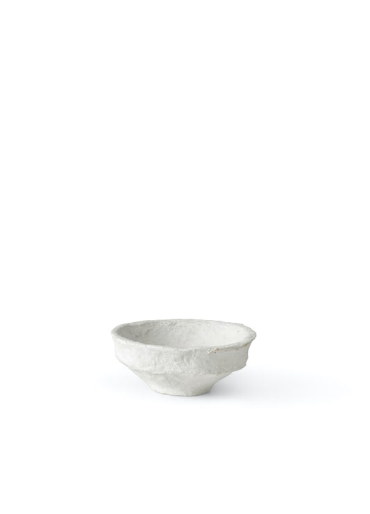 Sculptural bowl white - S