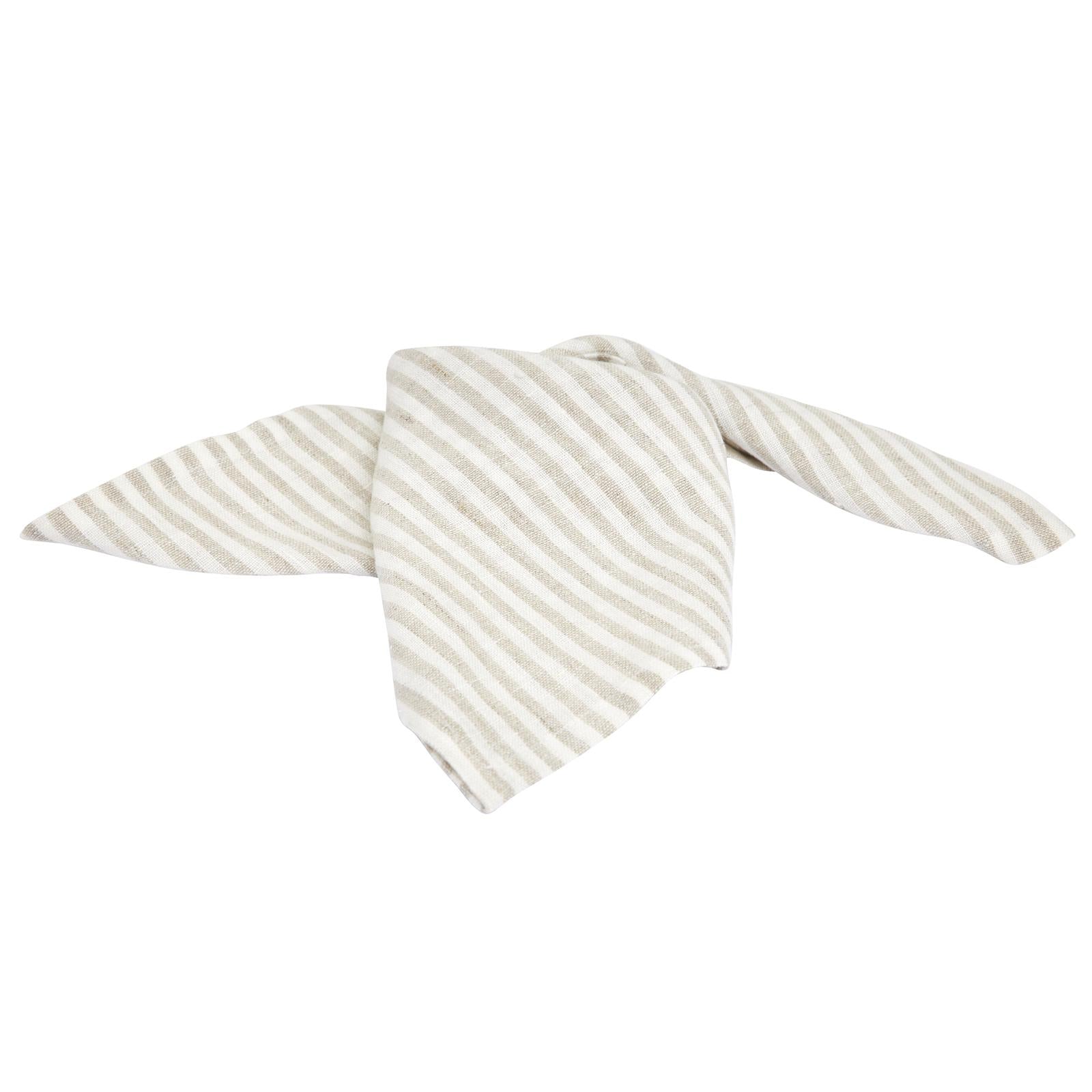 Rough linen stripe Servett
