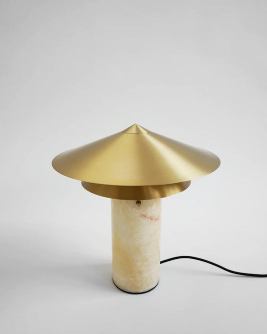 Meconopsis Onyx Table Lamp
