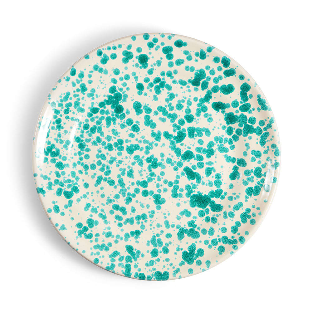 Spruzzi tallrik Grön