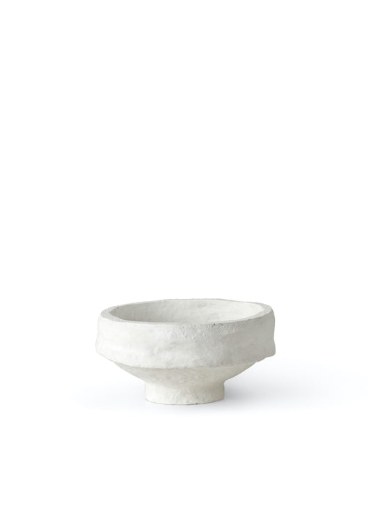 Sculptural bowl - White M